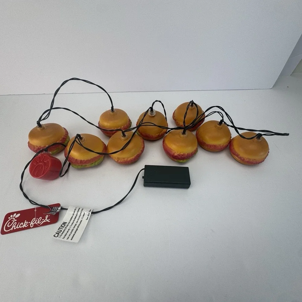 Chicken Original Chick-fil-A® Christmas Sandwich String Lights‎